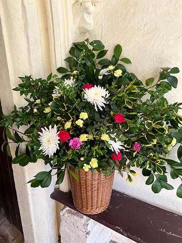 Church flowers